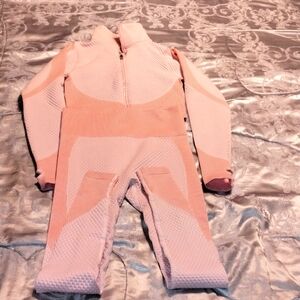 New Mix Pink/Orange Active legging set Sz S - Pre-owned!!!!🔥🔥🔥🔥